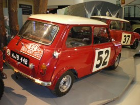 モンテカルロラリー52号車　ミニクーパー