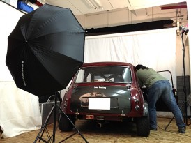MINI MAGAZINE　ミニの撮影