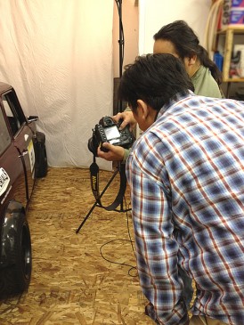 MINI MAGAZINE　ミニの撮影