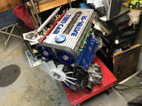 ミニ　エンジン　KAD TWINCAM 9